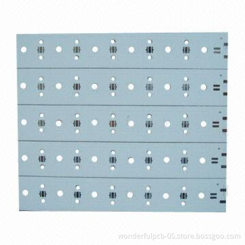 LED PCB with 0.2 to 7.0mm Board Thickness, Made of Aluminum Material, HASL